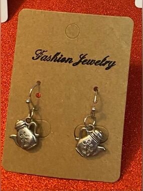 NEW Coffee pot earrings